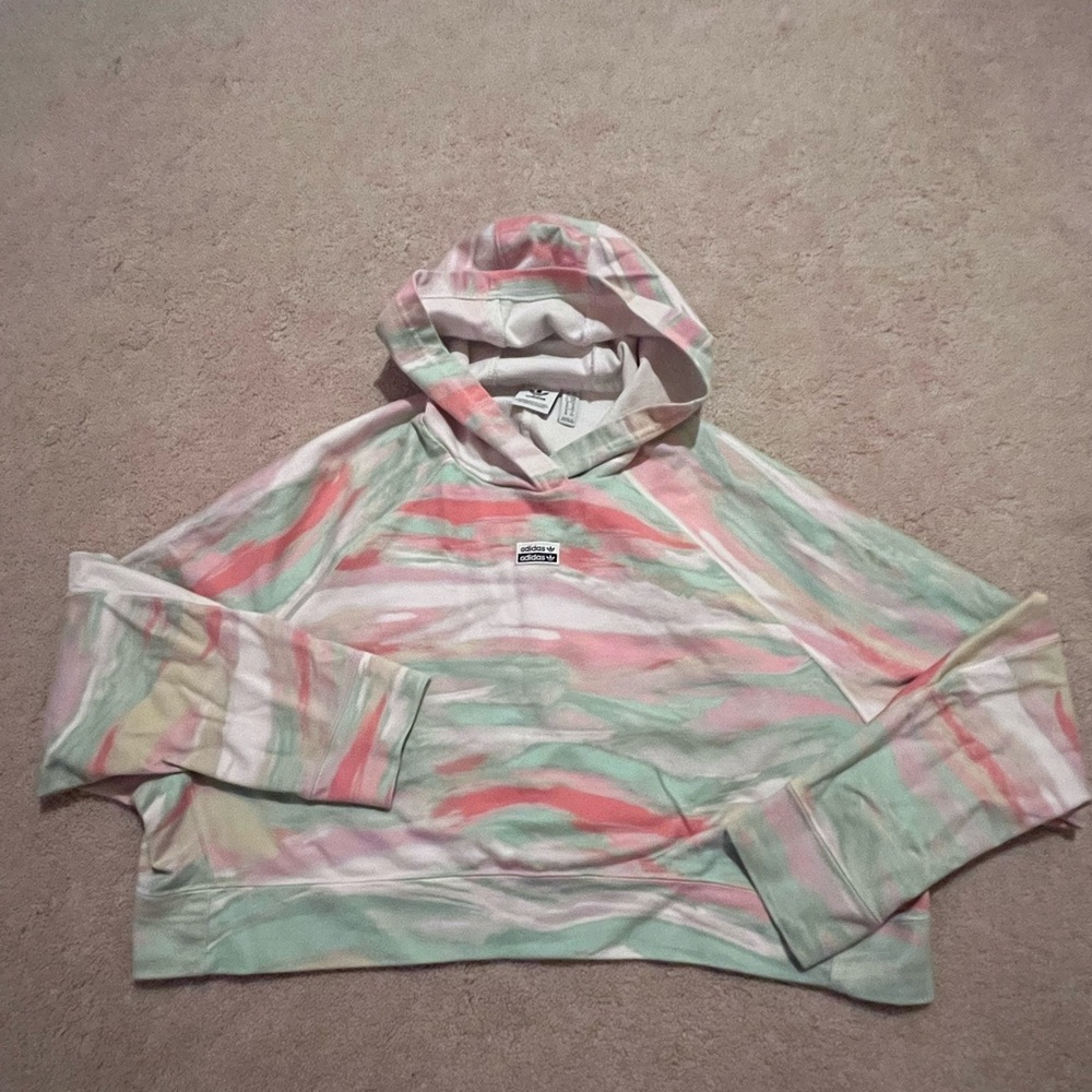 Adidas Pastel Hoodie with Logo